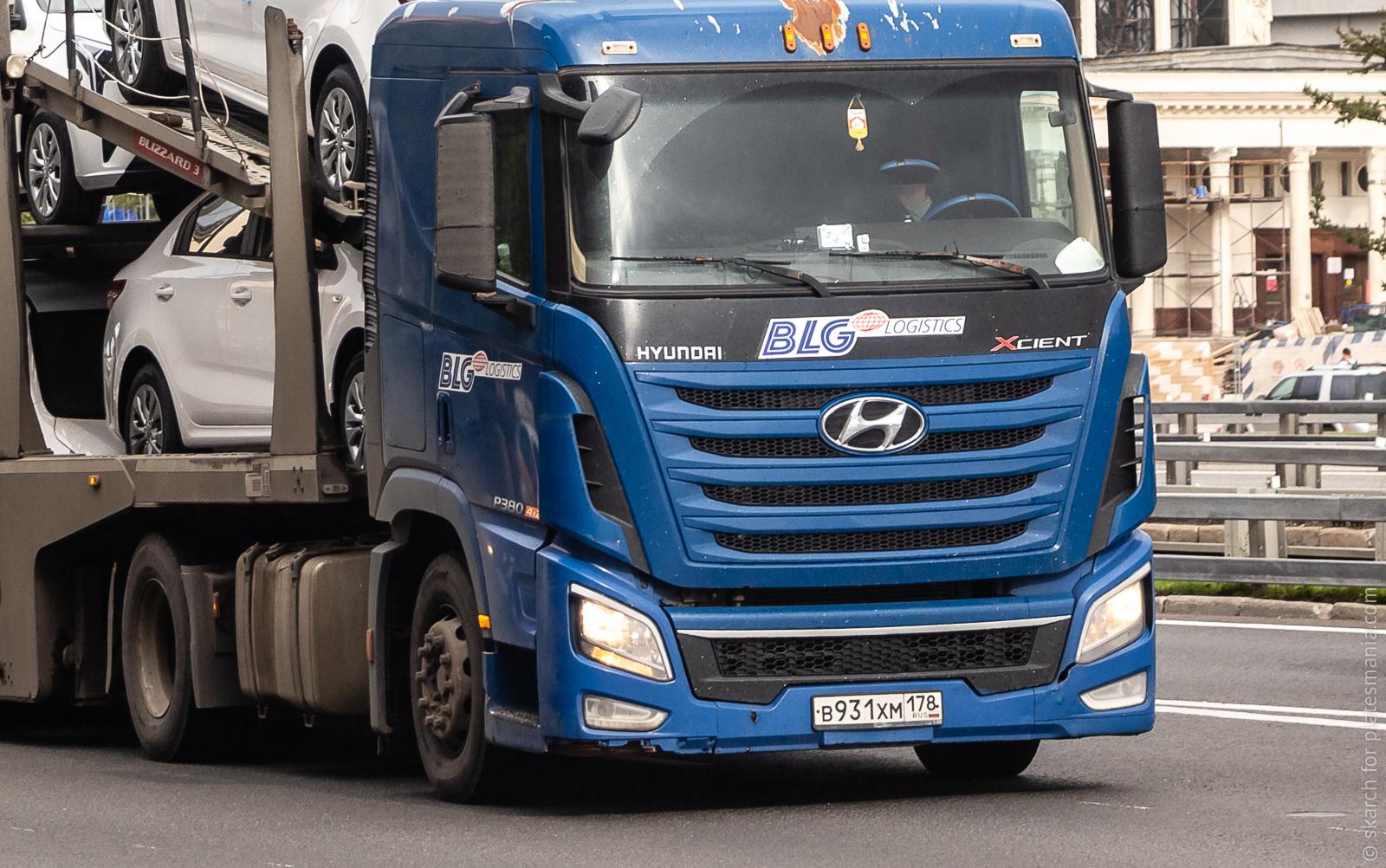 Автомобиль госномер В931ХМ178