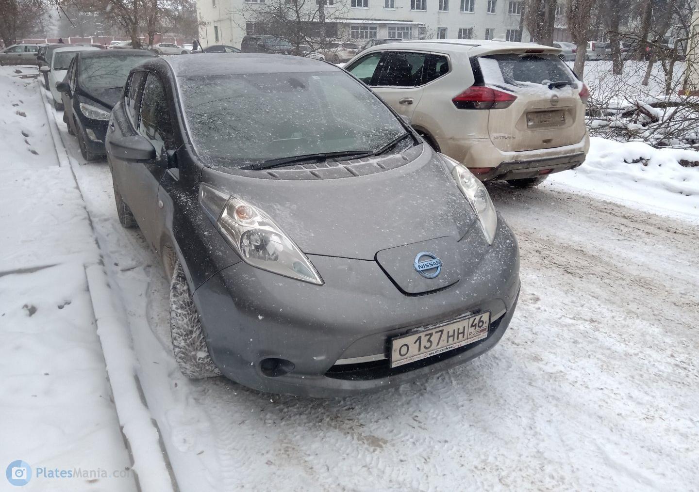 Автомобиль госномер О137НН46