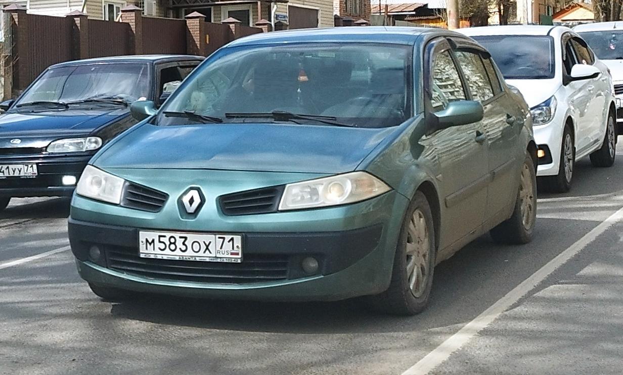 Автомобиль госномер М583ОХ71