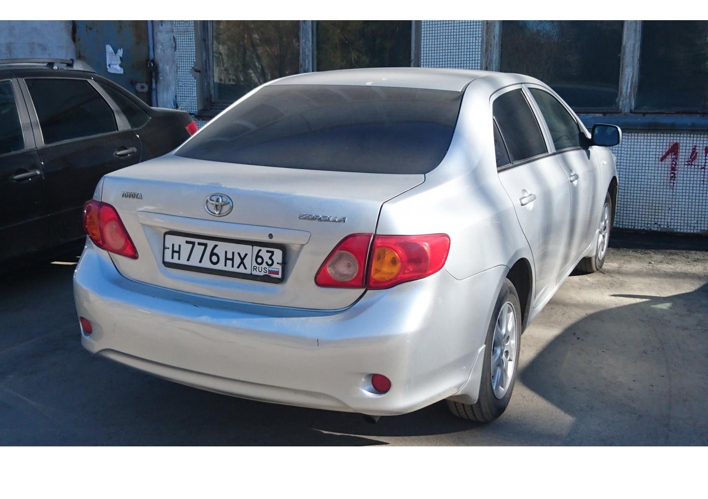 Автомобиль госномер Н776НХ63