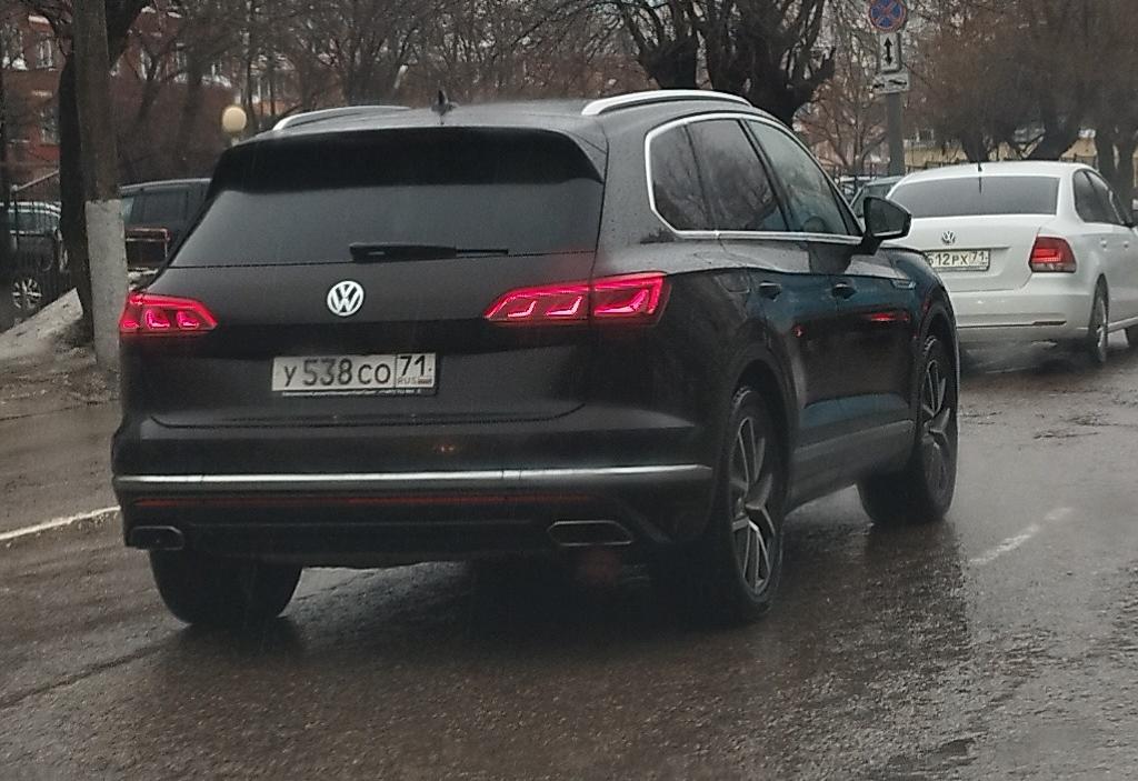 Автомобиль госномер У538СО71