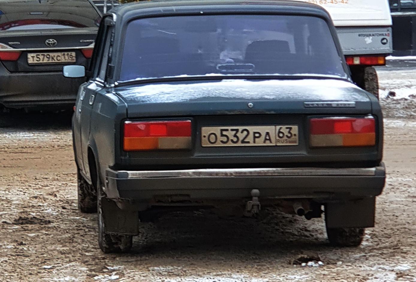 Автомобиль госномер О532РА63