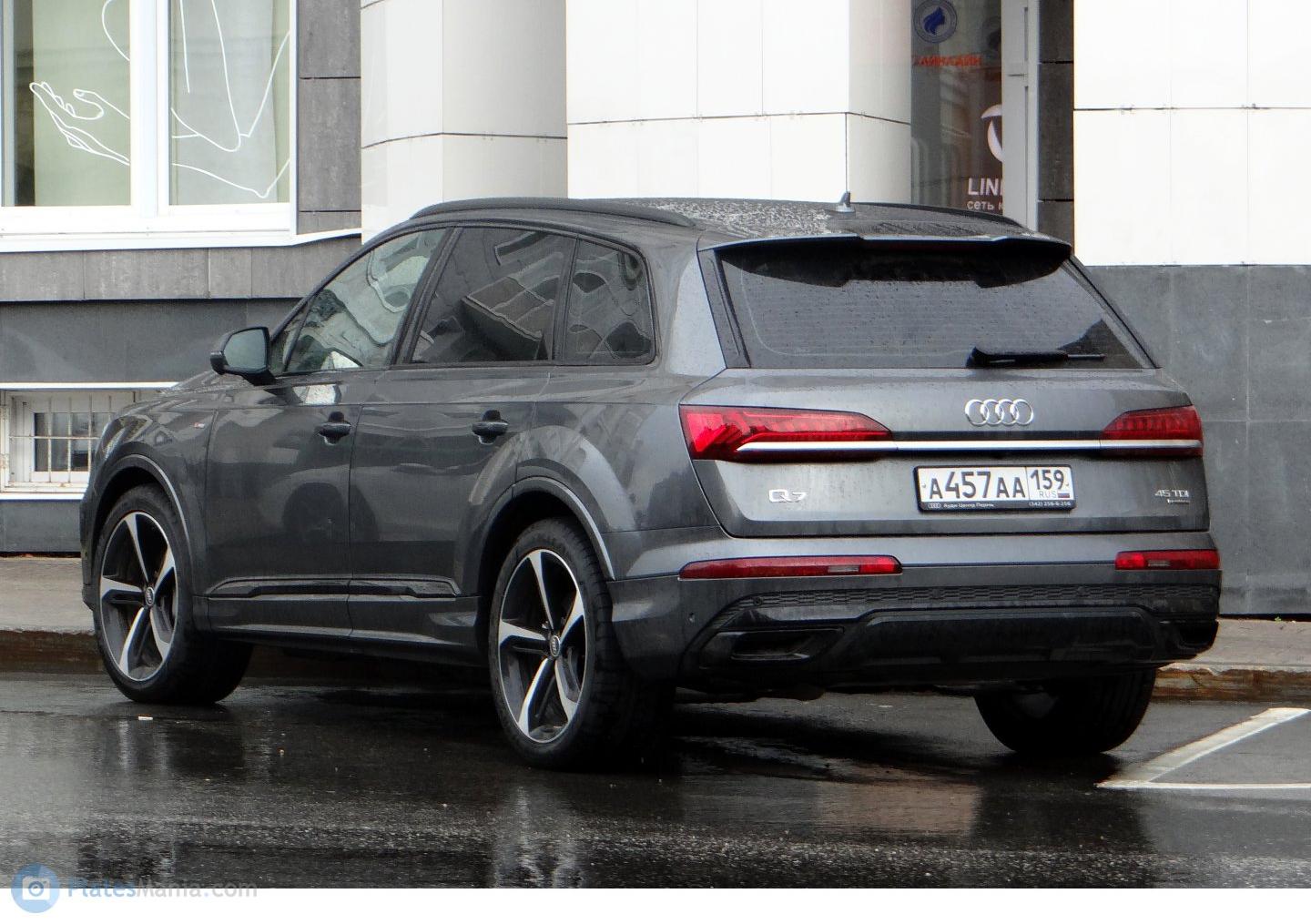 Автомобиль госномер А457АА159