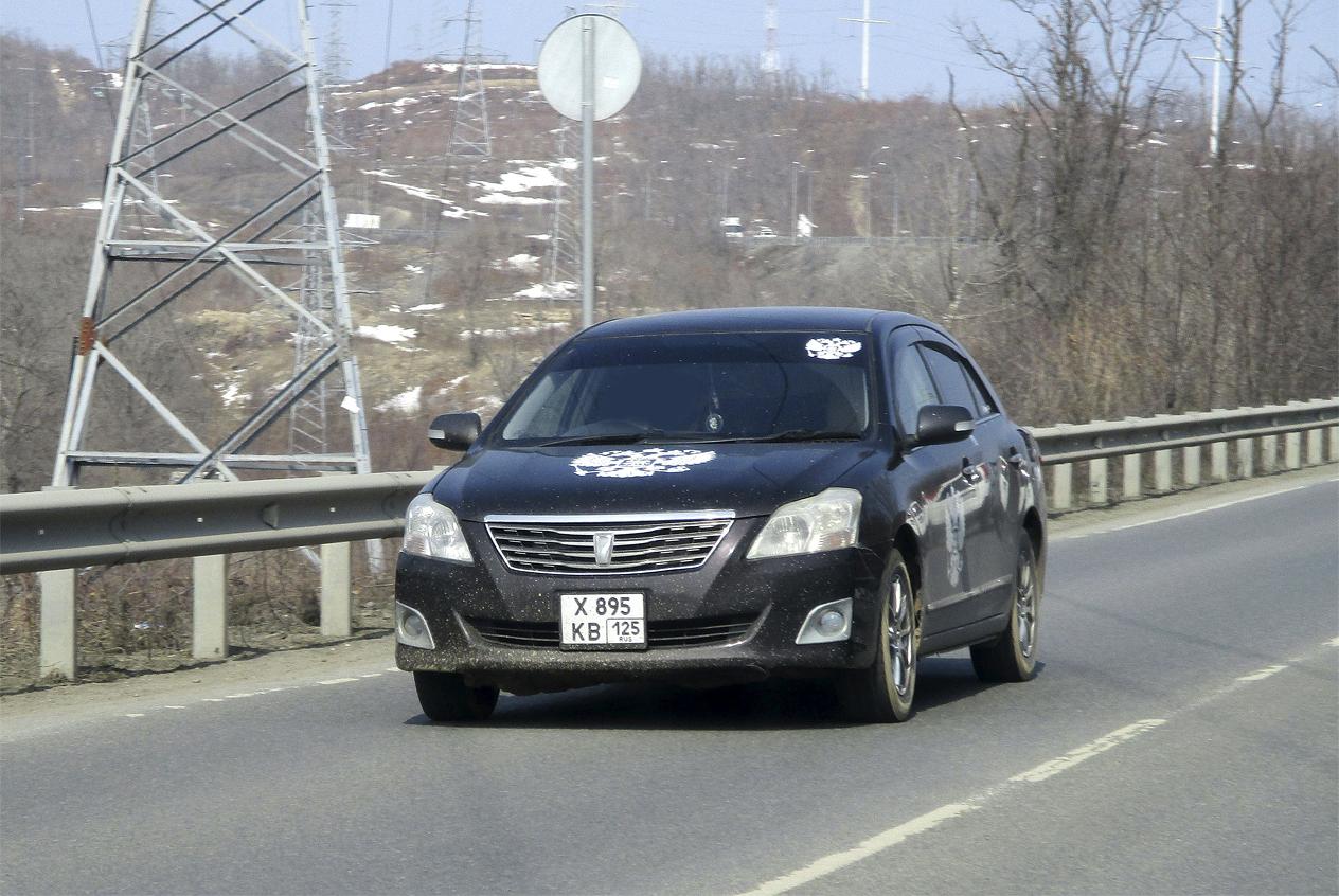 Автомобиль госномер Х895КВ125