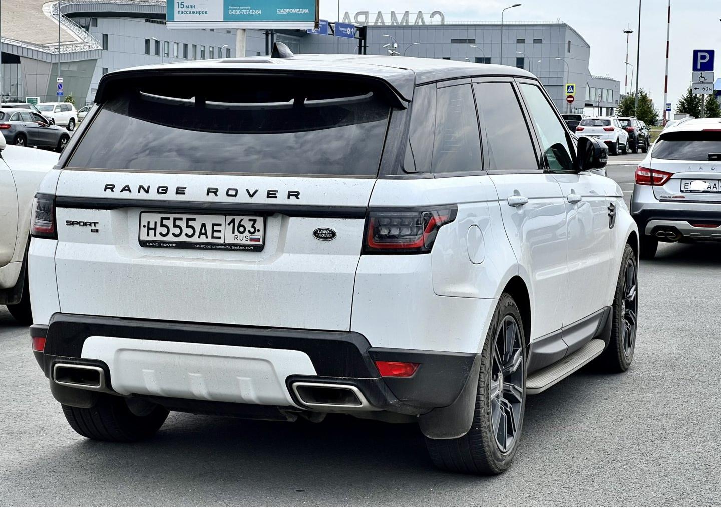 Автомобиль госномер Н555АЕ163