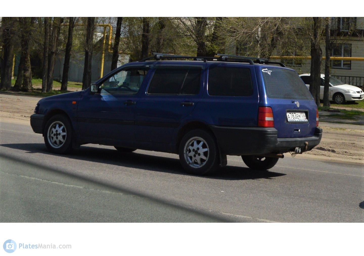 Автомобиль госномер А783ЕМ136