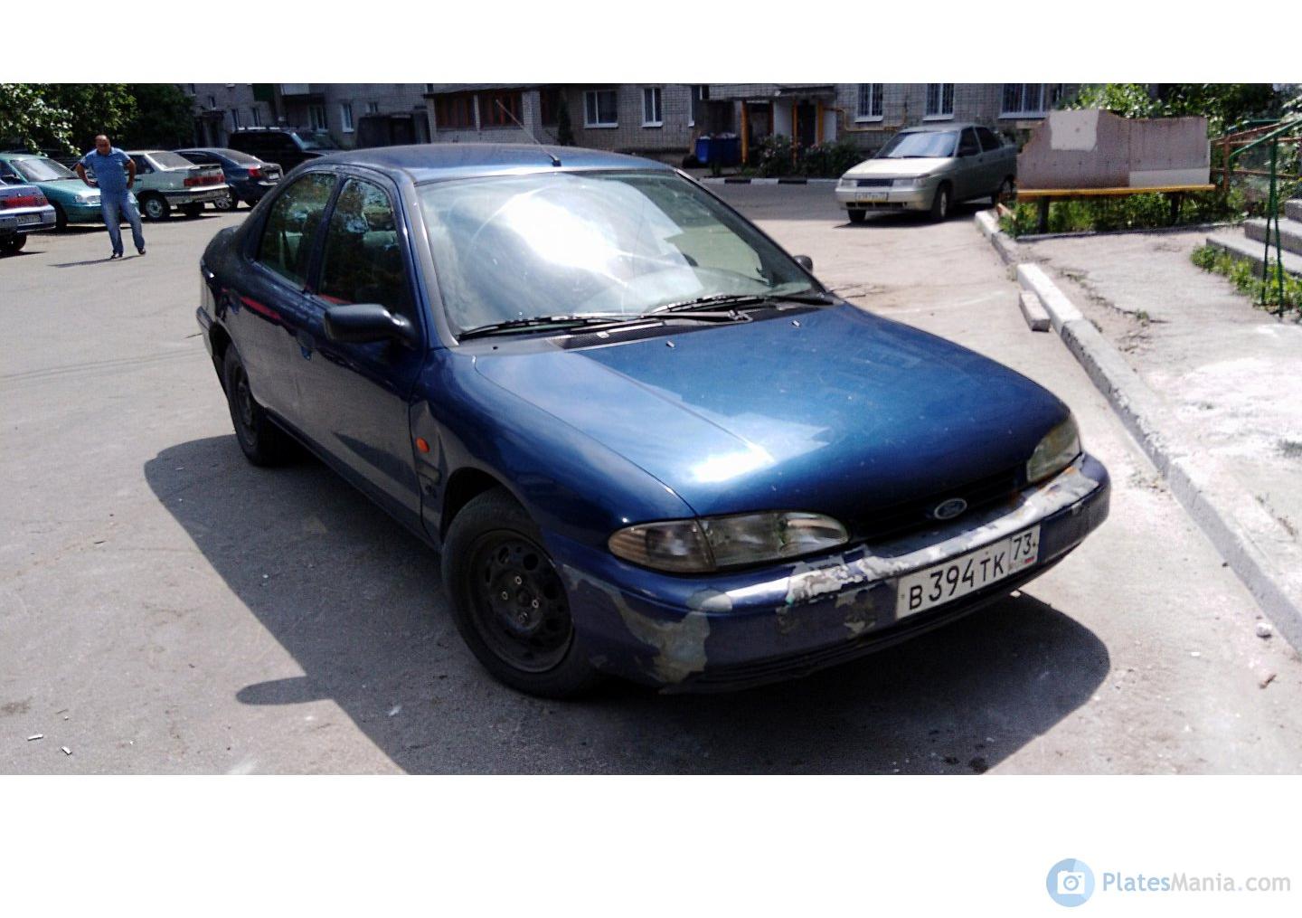 Автомобиль госномер В394ТК73