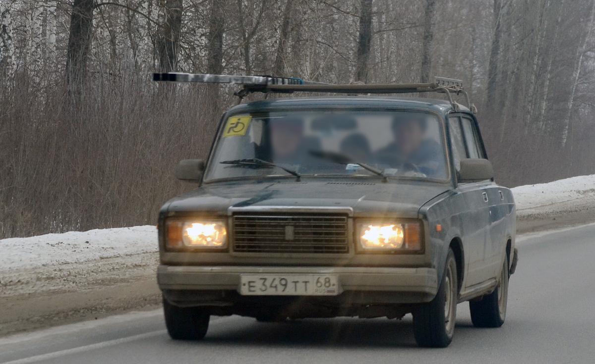 Автомобиль госномер Е349ТТ68