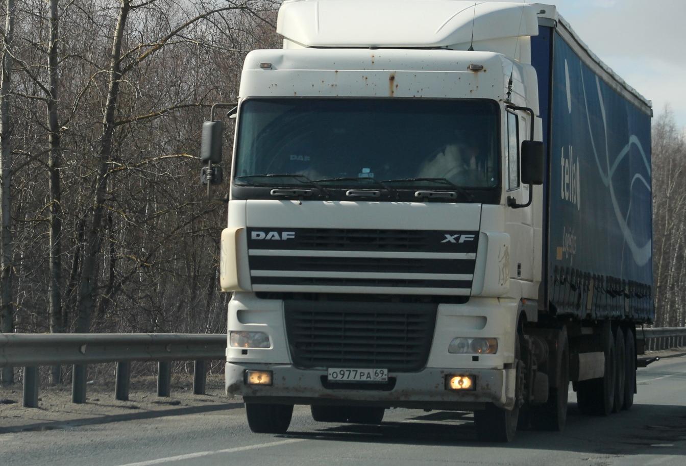 Автомобиль госномер О977РА69