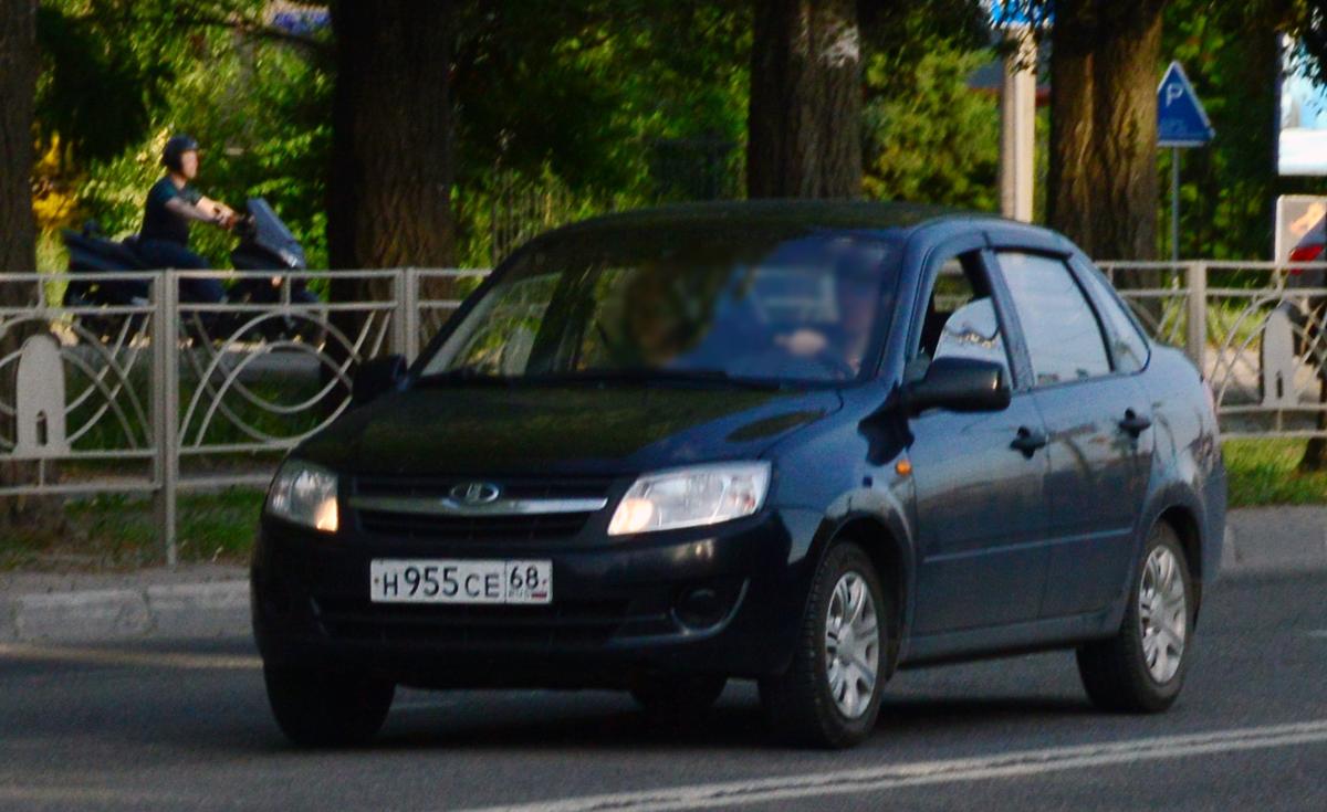 Автомобиль госномер Н955СЕ68