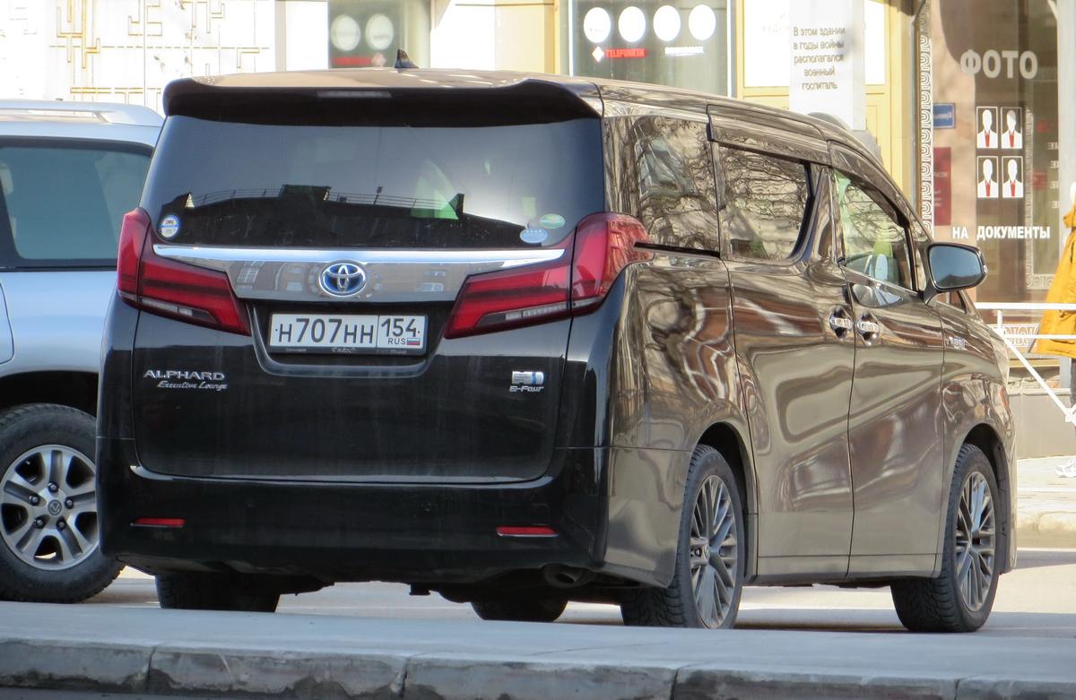 Автомобиль госномер Н707НН154