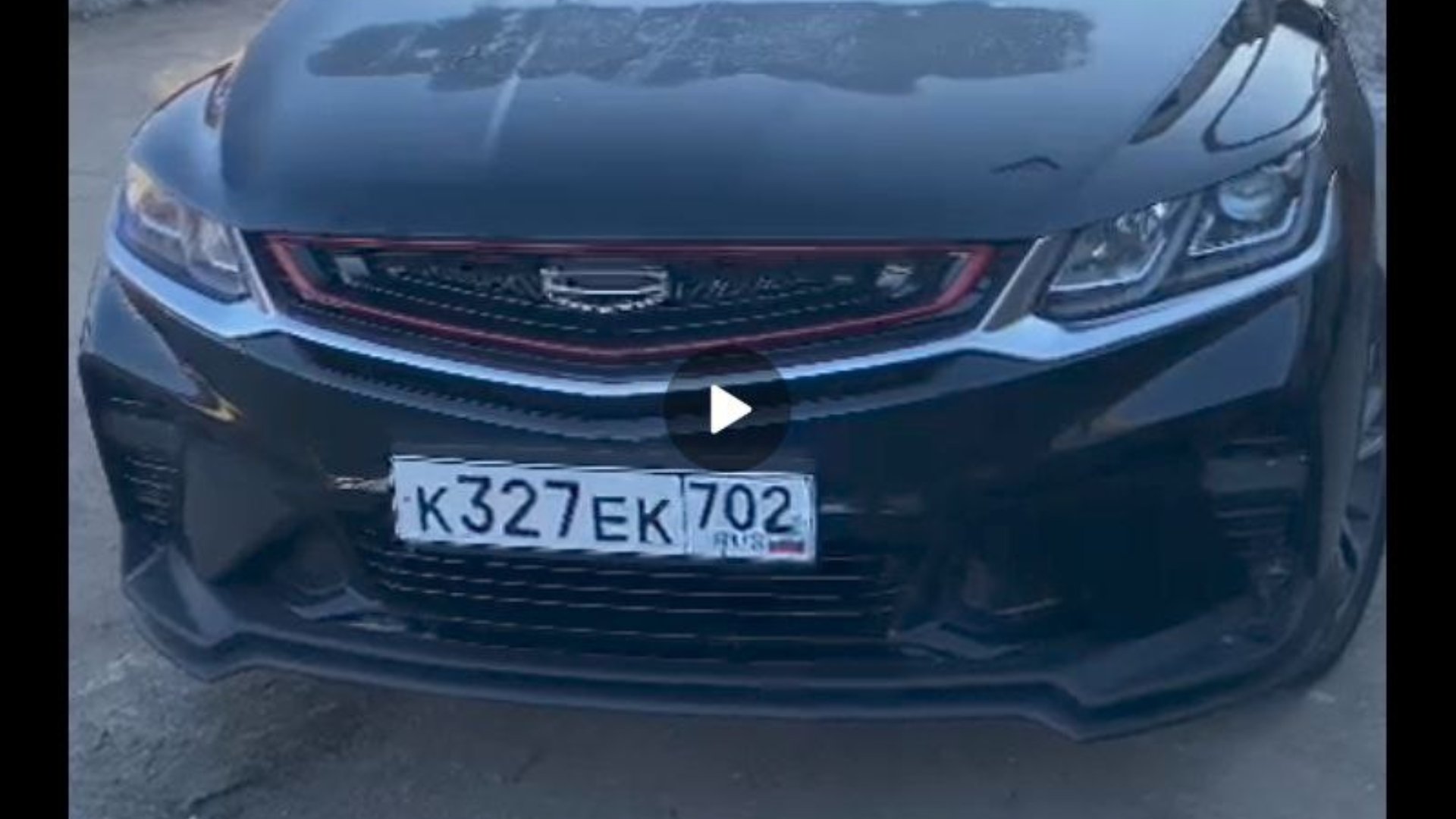 Автомобиль госномер К327ЕК702