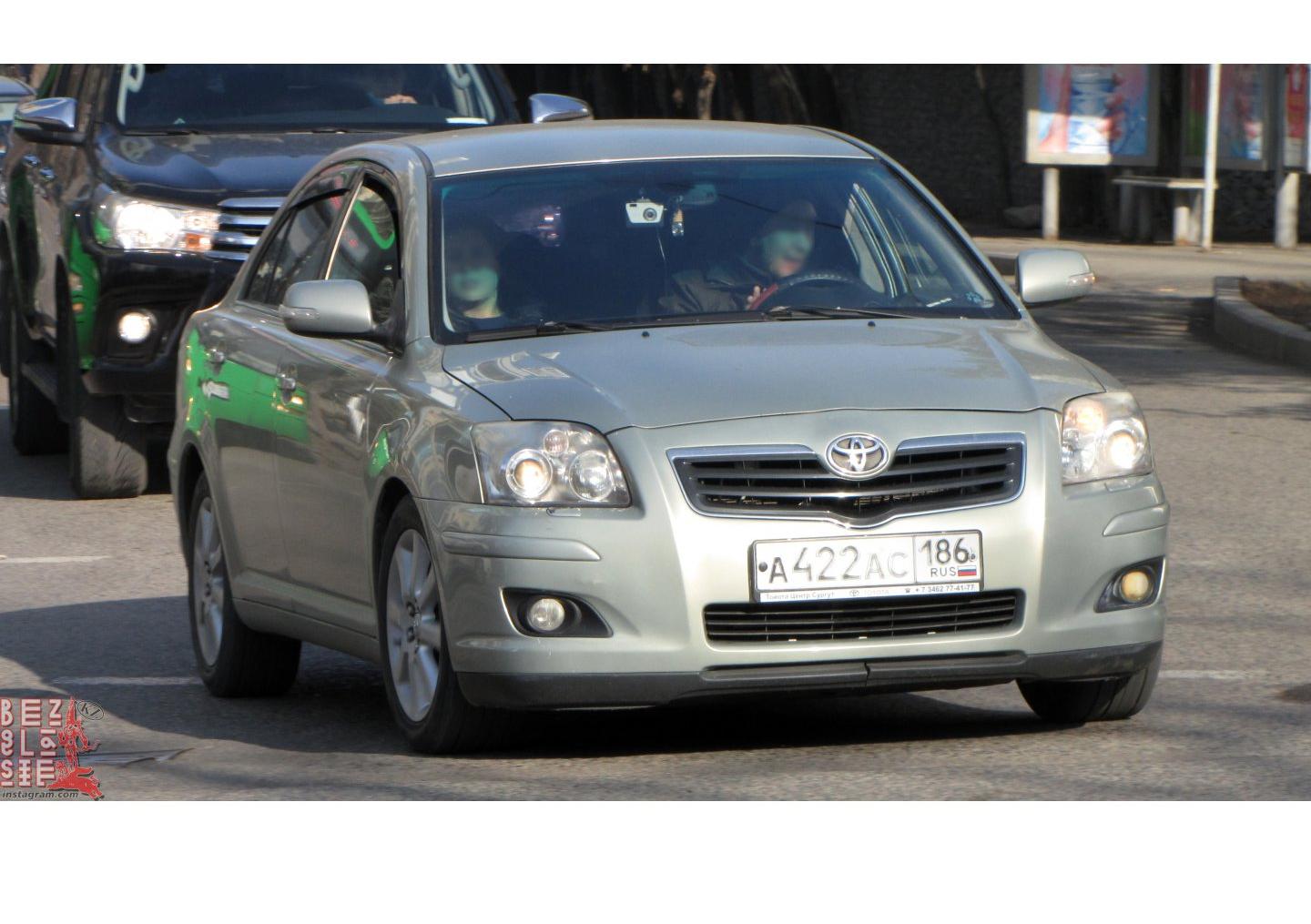 Автомобиль госномер А422АС186