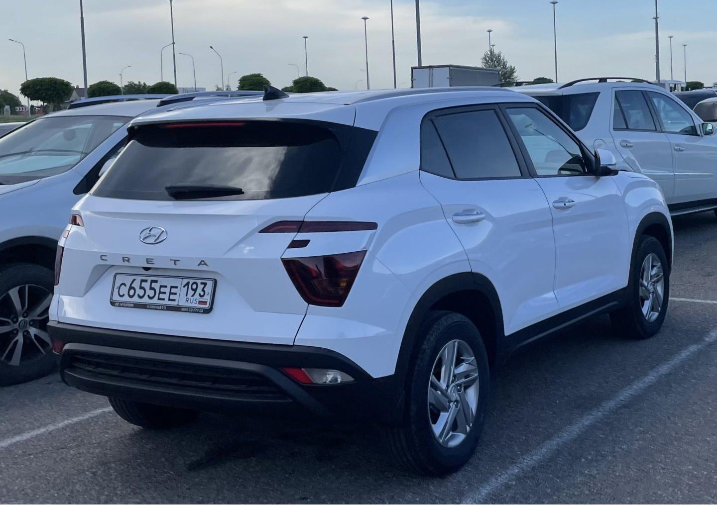 Автомобиль госномер С655ЕЕ193
