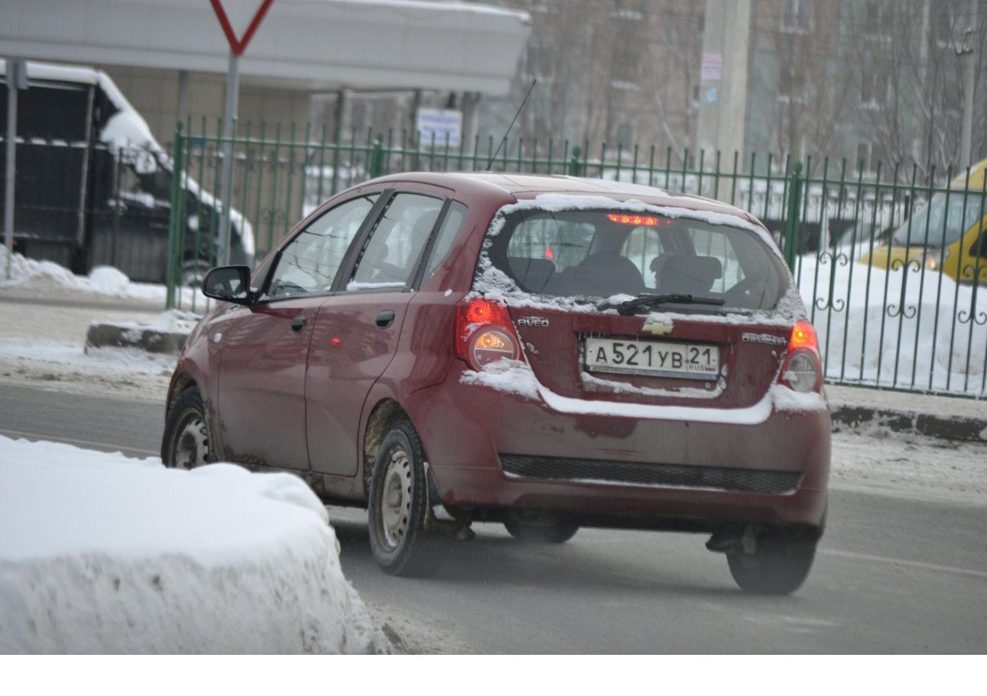 Автомобиль госномер А521УВ21