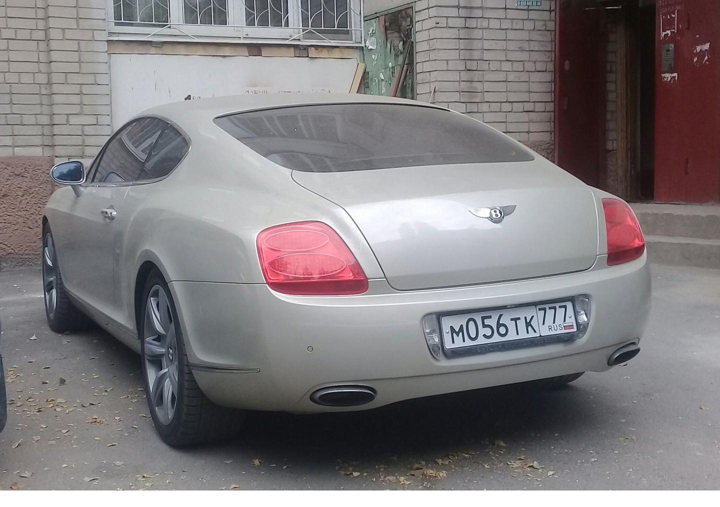 Автомобиль госномер М056ТК777