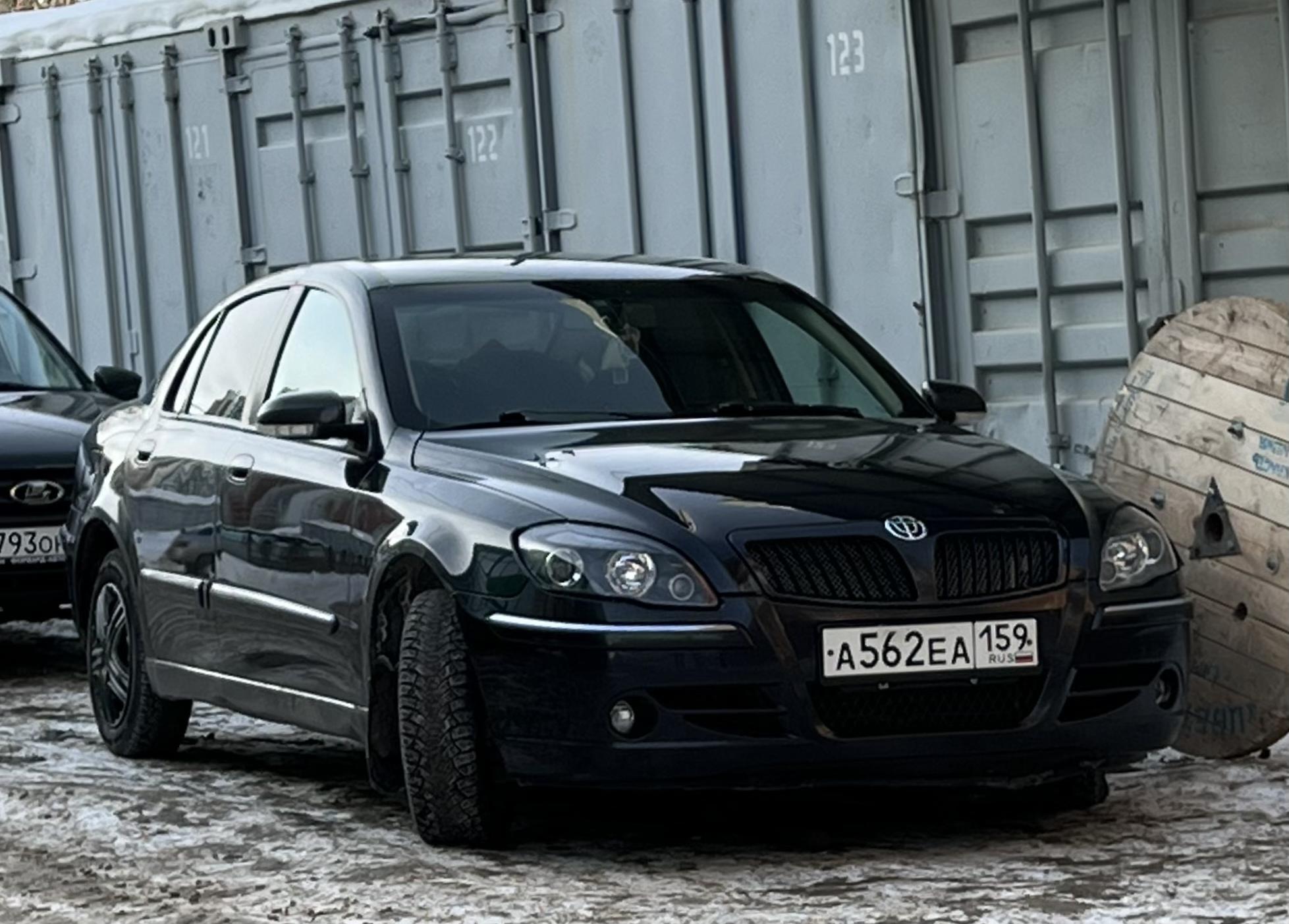 Автомобиль госномер А562ЕА159