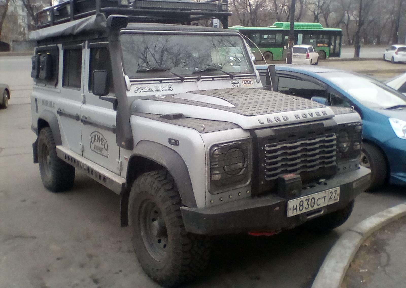 Автомобиль госномер Н830СТ27