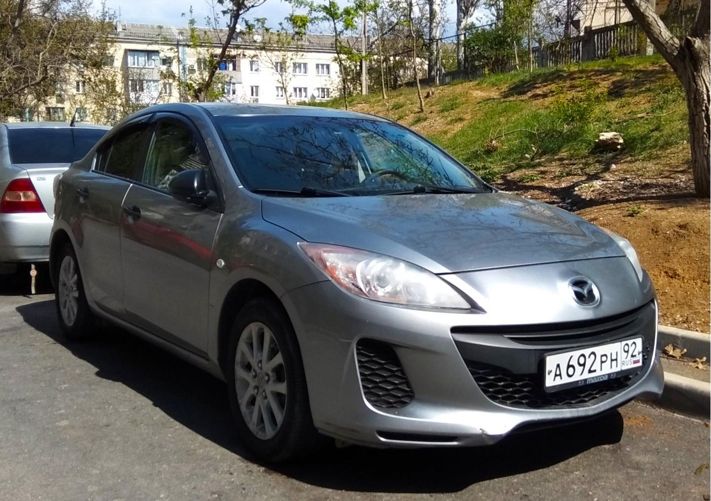 Автомобиль госномер А692РН92
