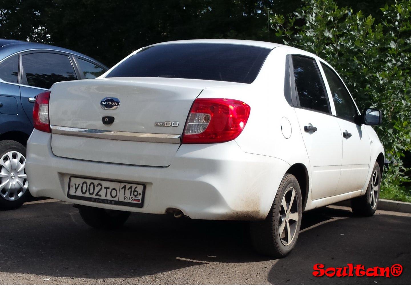 Автомобиль госномер У002ТО116