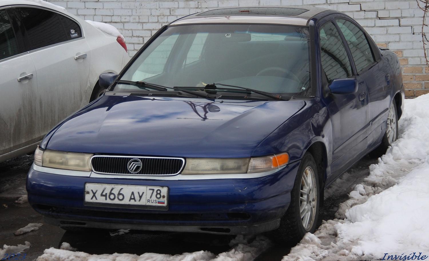 Автомобиль госномер Х466АУ78