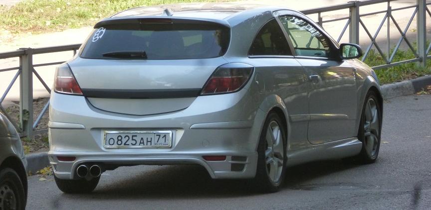 Автомобиль госномер О825АН71