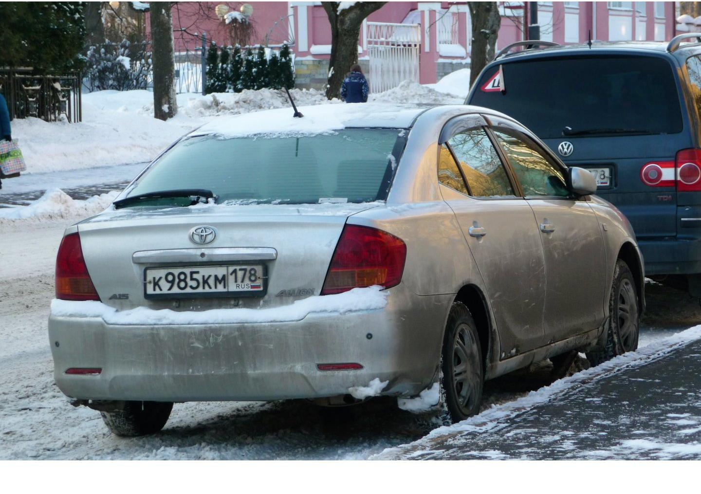 Автомобиль госномер К985КМ178