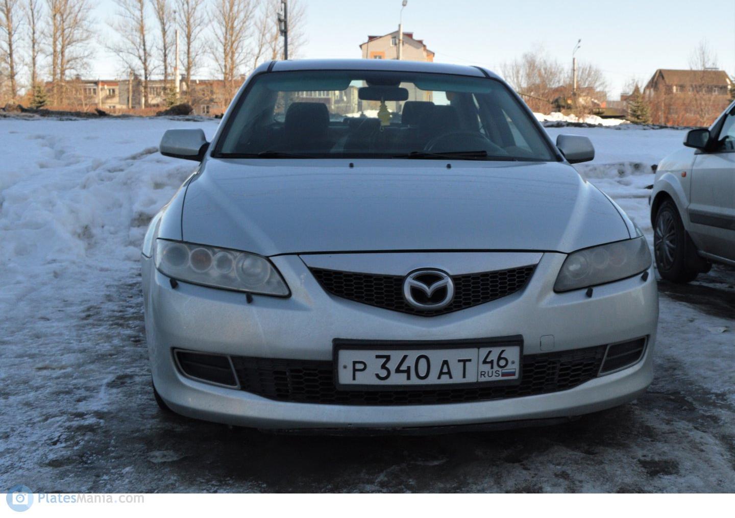 Автомобиль госномер Р340АТ46