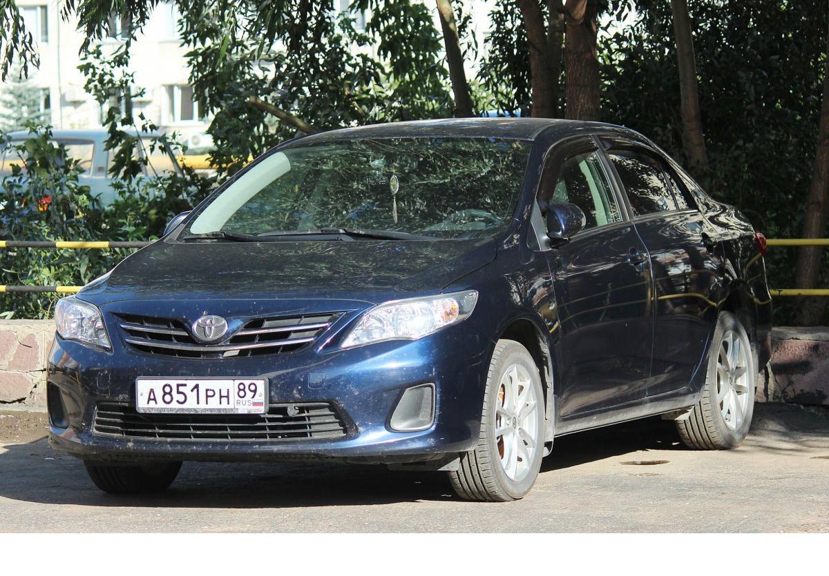 Автомобиль госномер А851РН89