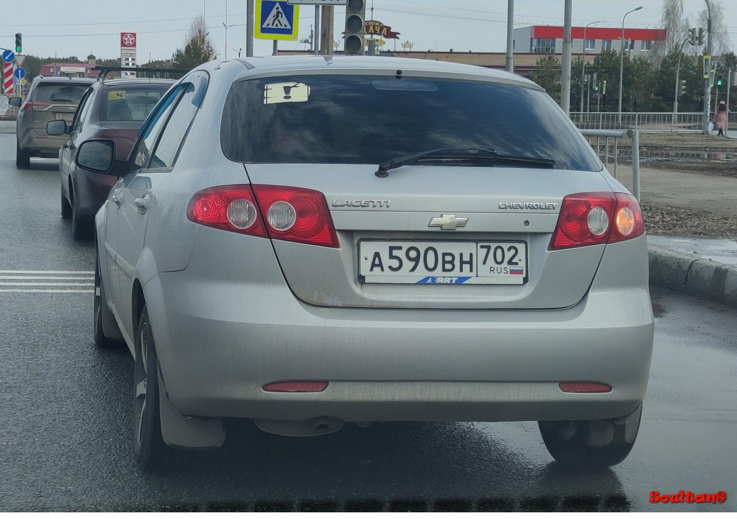 Автомобиль госномер А590ВН702