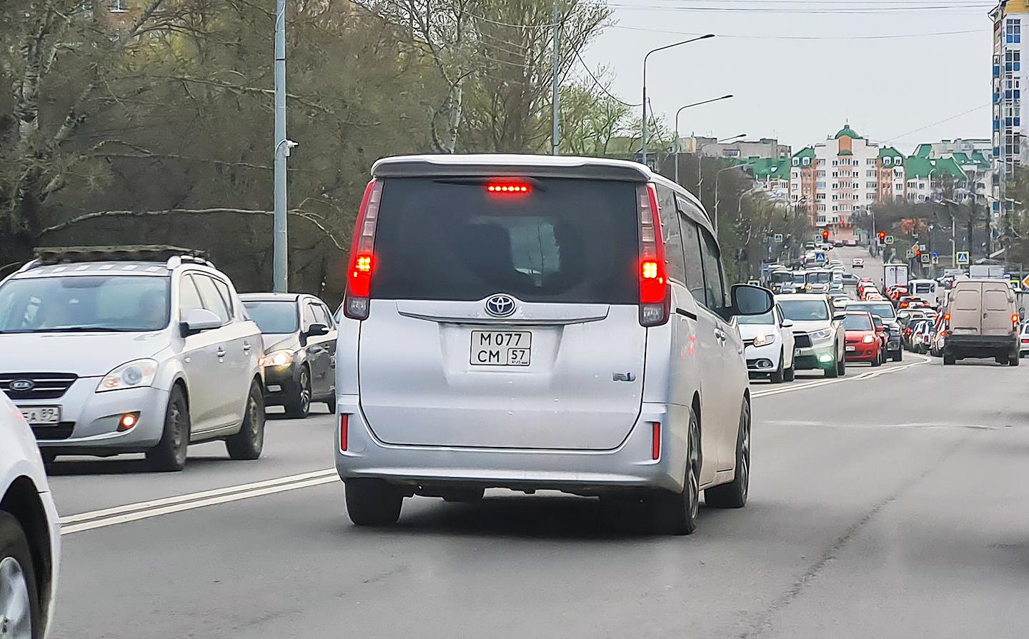 Автомобиль госномер М077СМ57