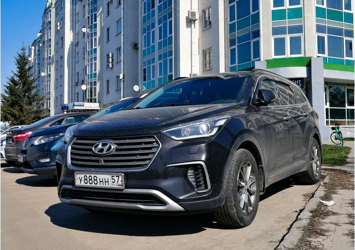 Автомобиль госномер У888НН57