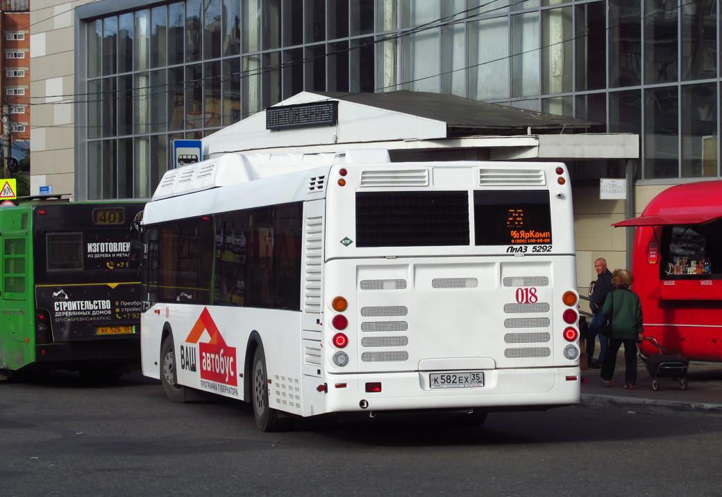 Автомобиль госномер К582ЕХ35