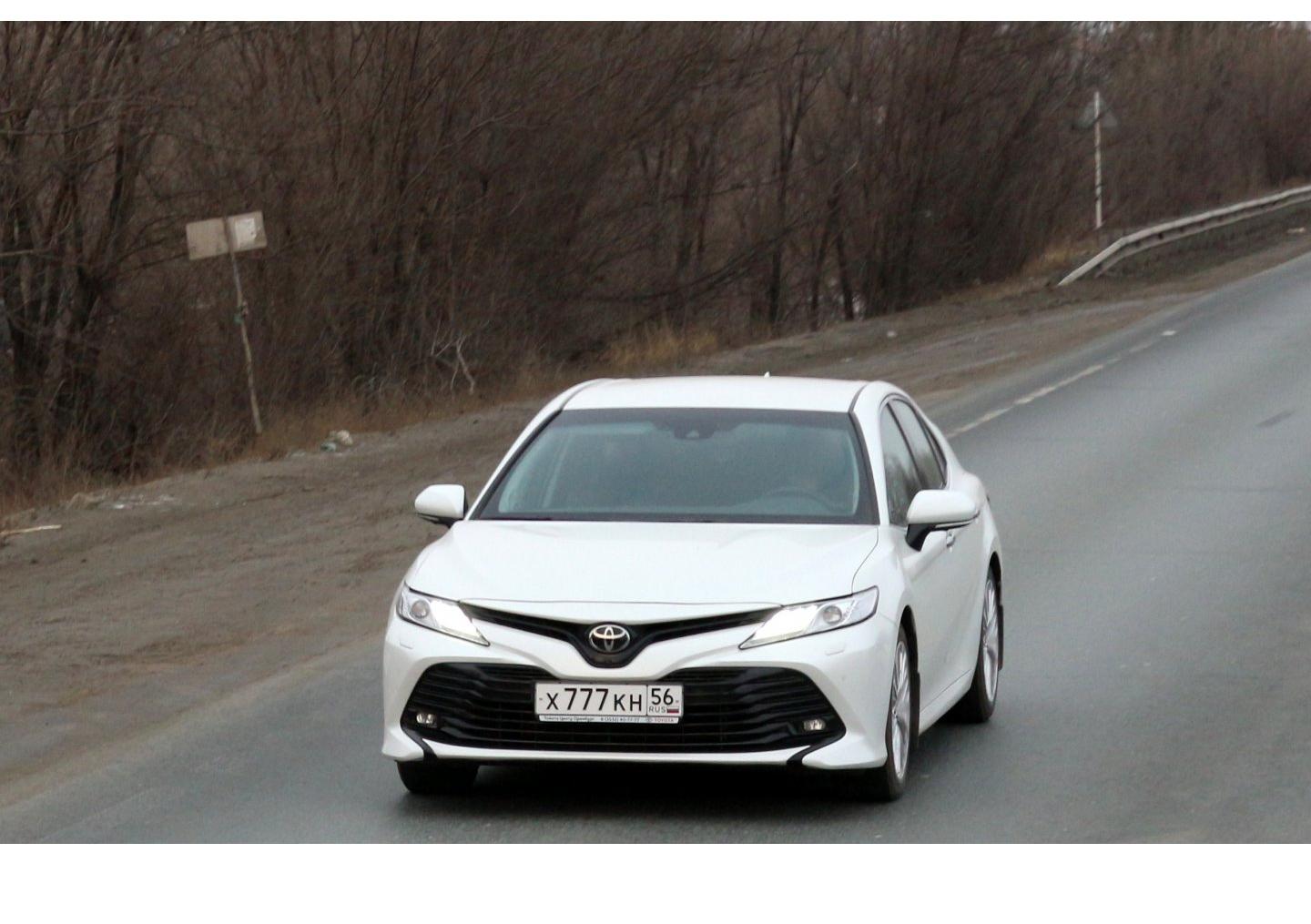 Автомобиль госномер Х777КН56