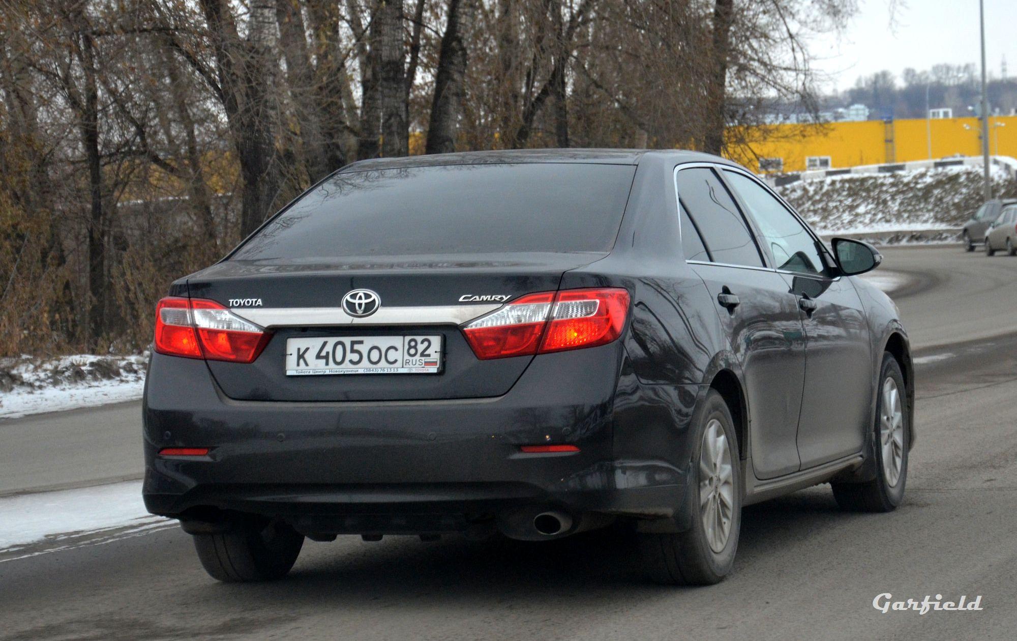 Автомобиль госномер К405ОС82