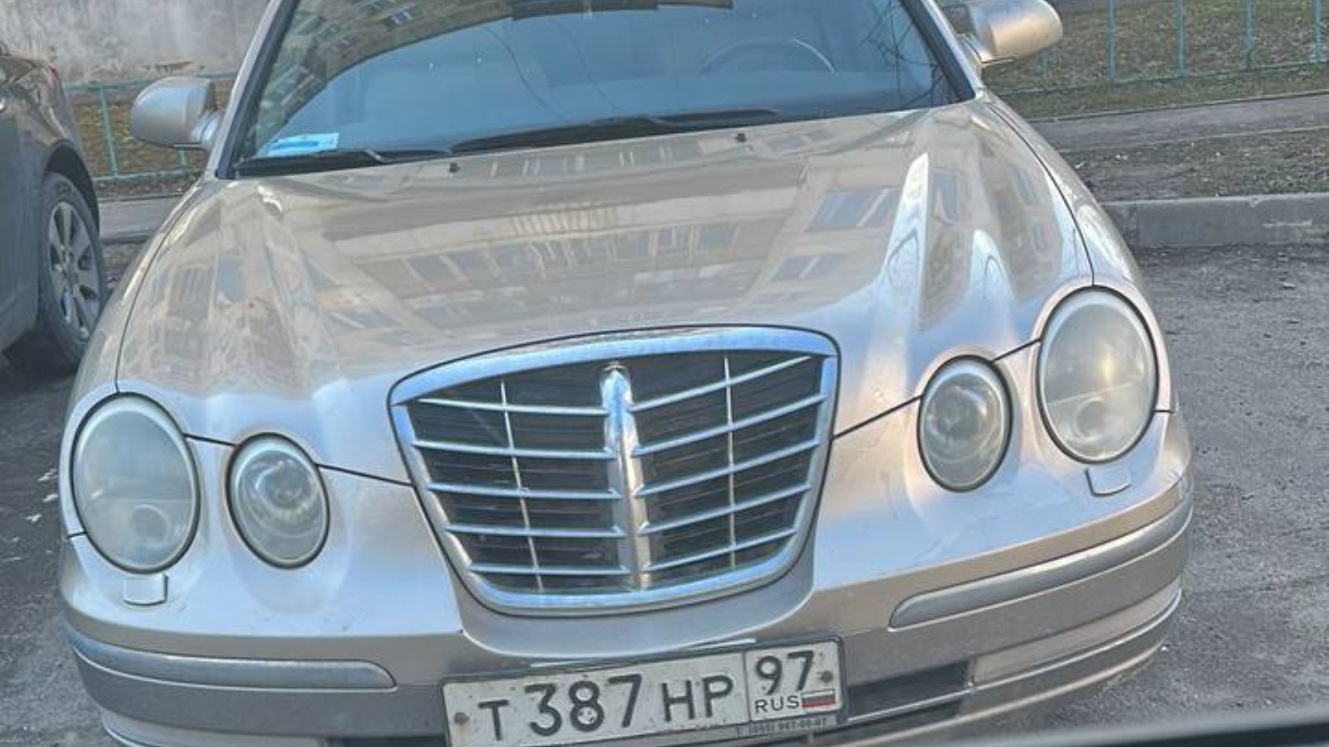 Автомобиль госномер Т387НР97