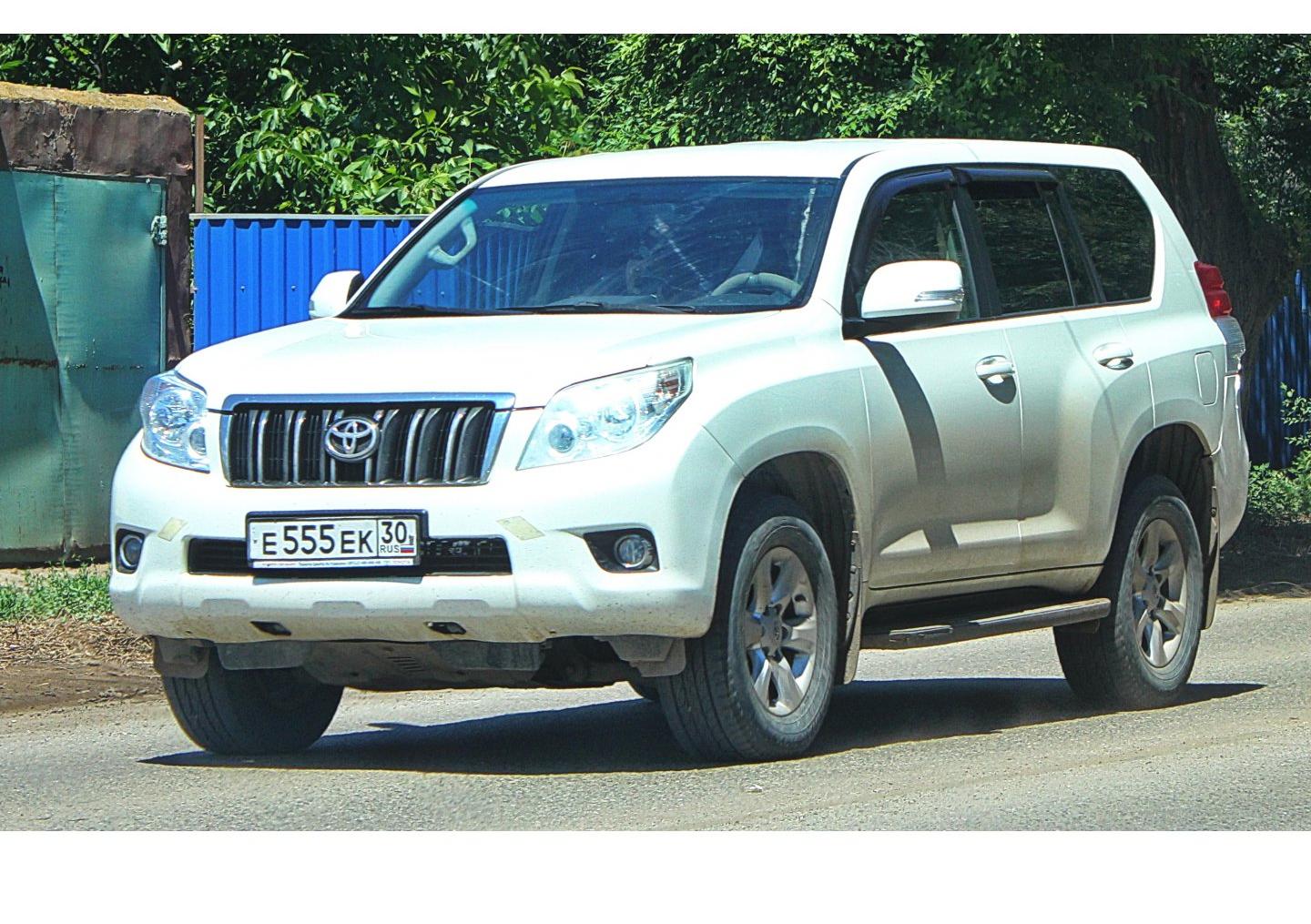 Автомобиль госномер Е555ЕК30