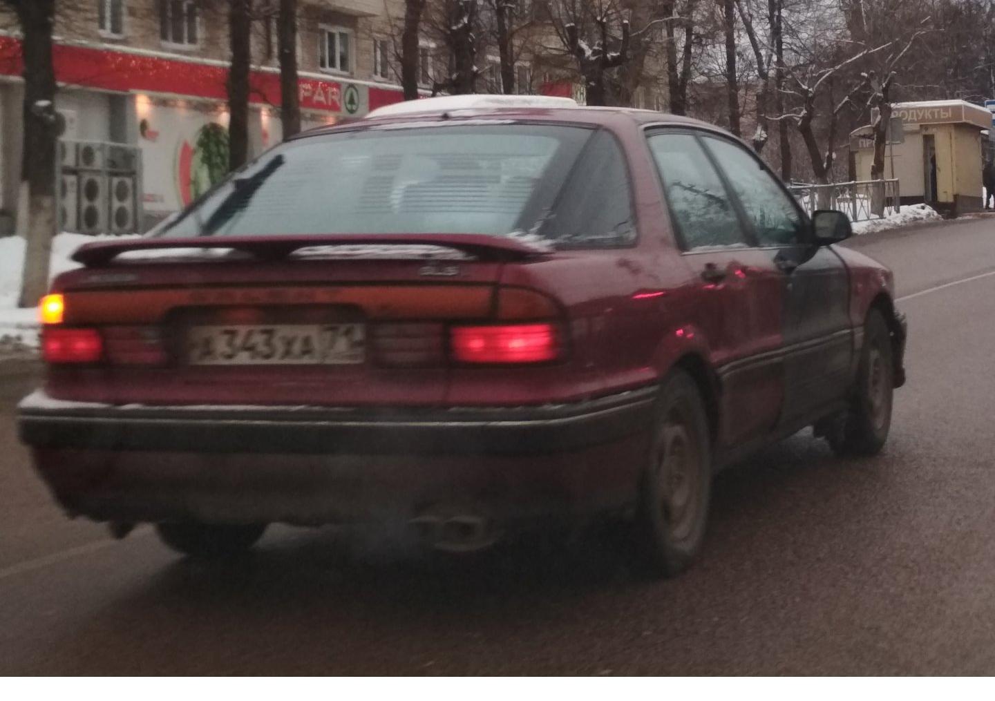 Автомобиль госномер А343ХА71