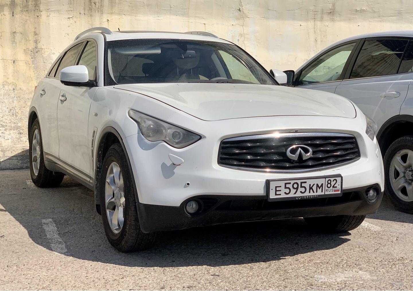 Автомобиль госномер Е595КМ82