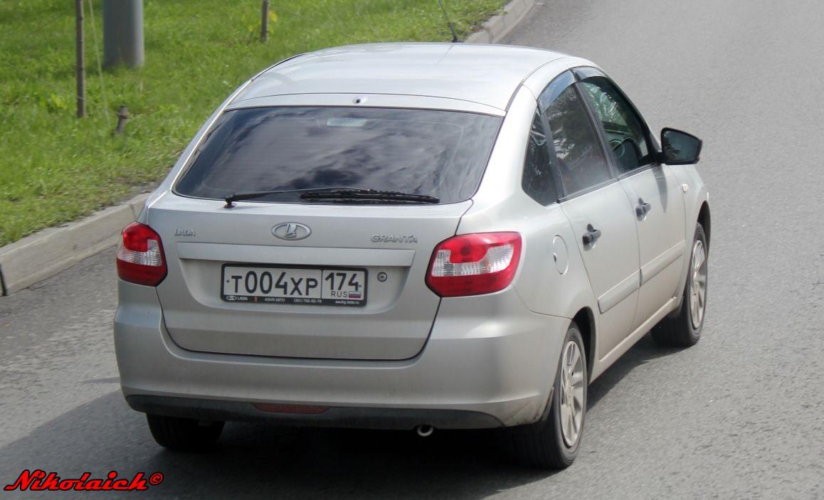 Автомобиль госномер Т004ХР174