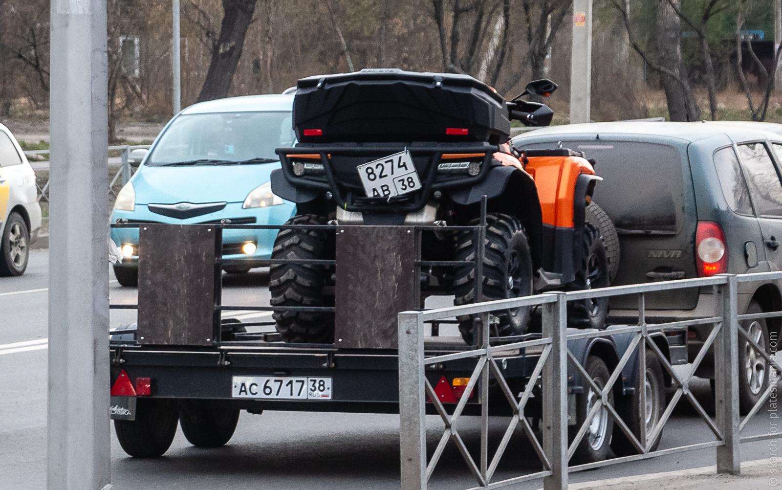 Автомобиль госномер АС671738
