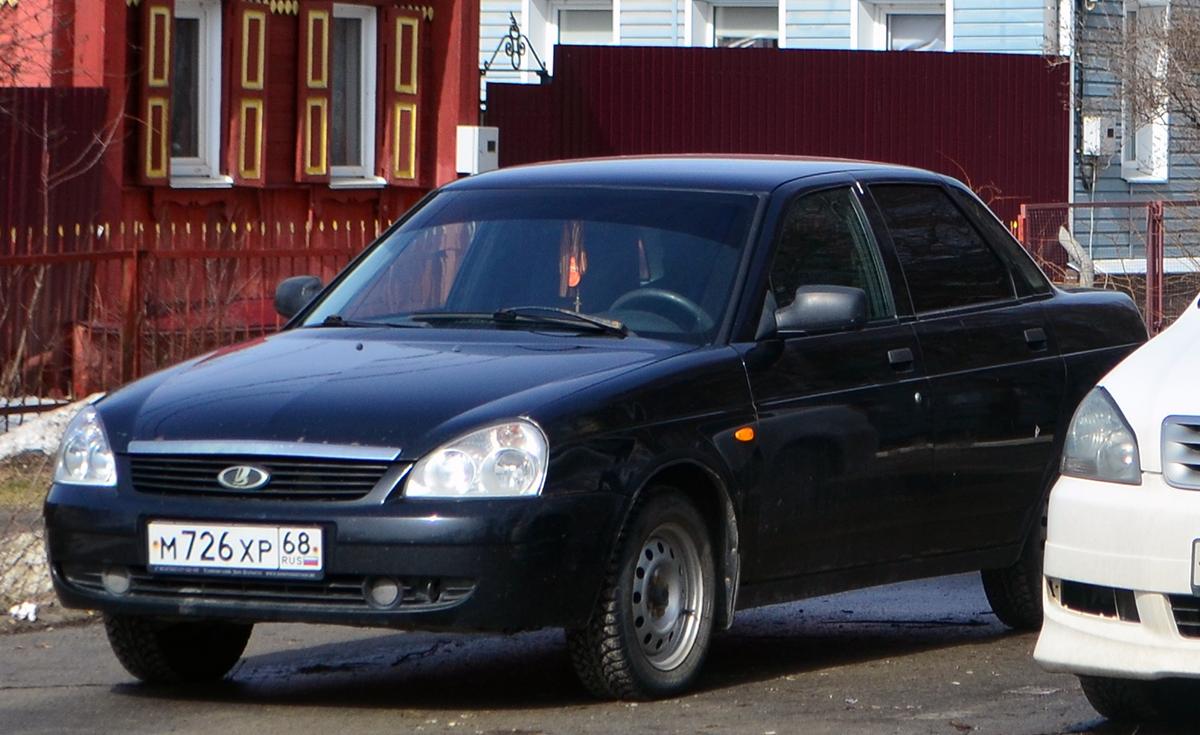 Автомобиль госномер М726ХР68