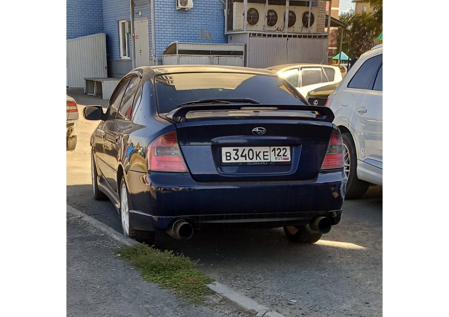 Автомобиль госномер В340КЕ122