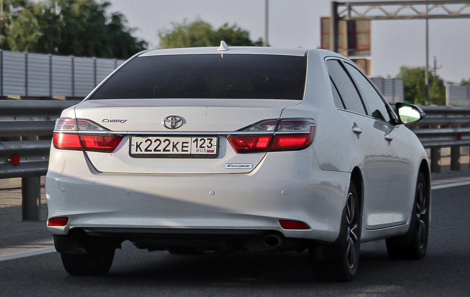 Автомобиль госномер К222КЕ123