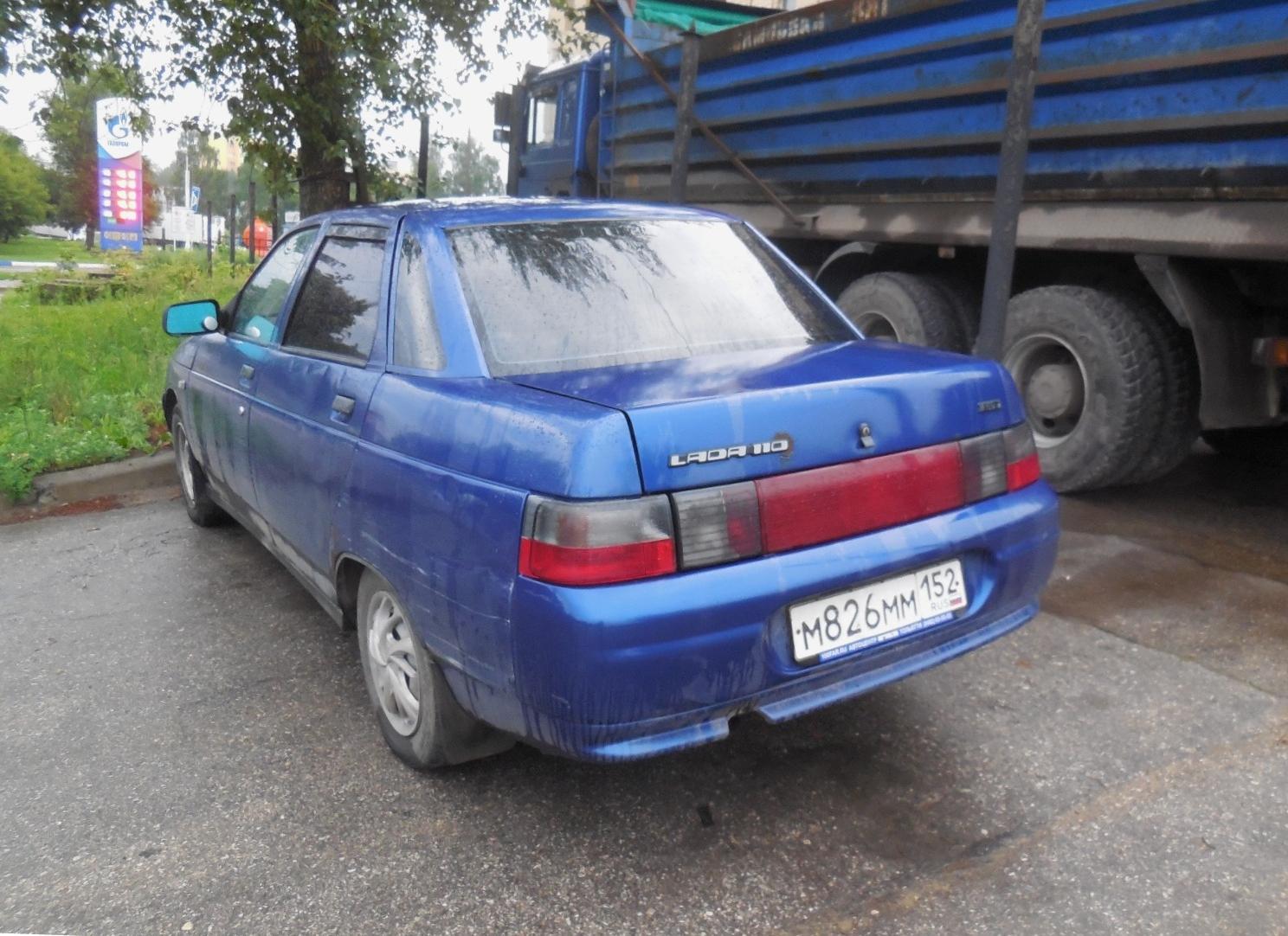 Автомобиль госномер М826ММ152