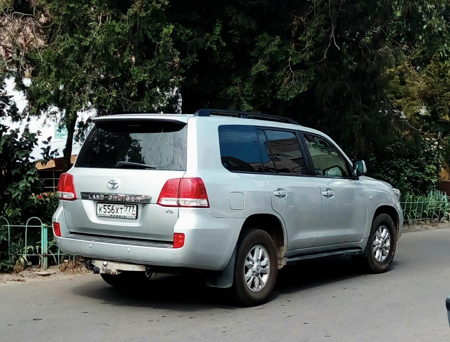 Автомобиль госномер К556ХТ777