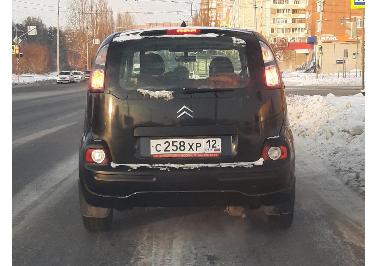 Автомобиль госномер С258ХР12