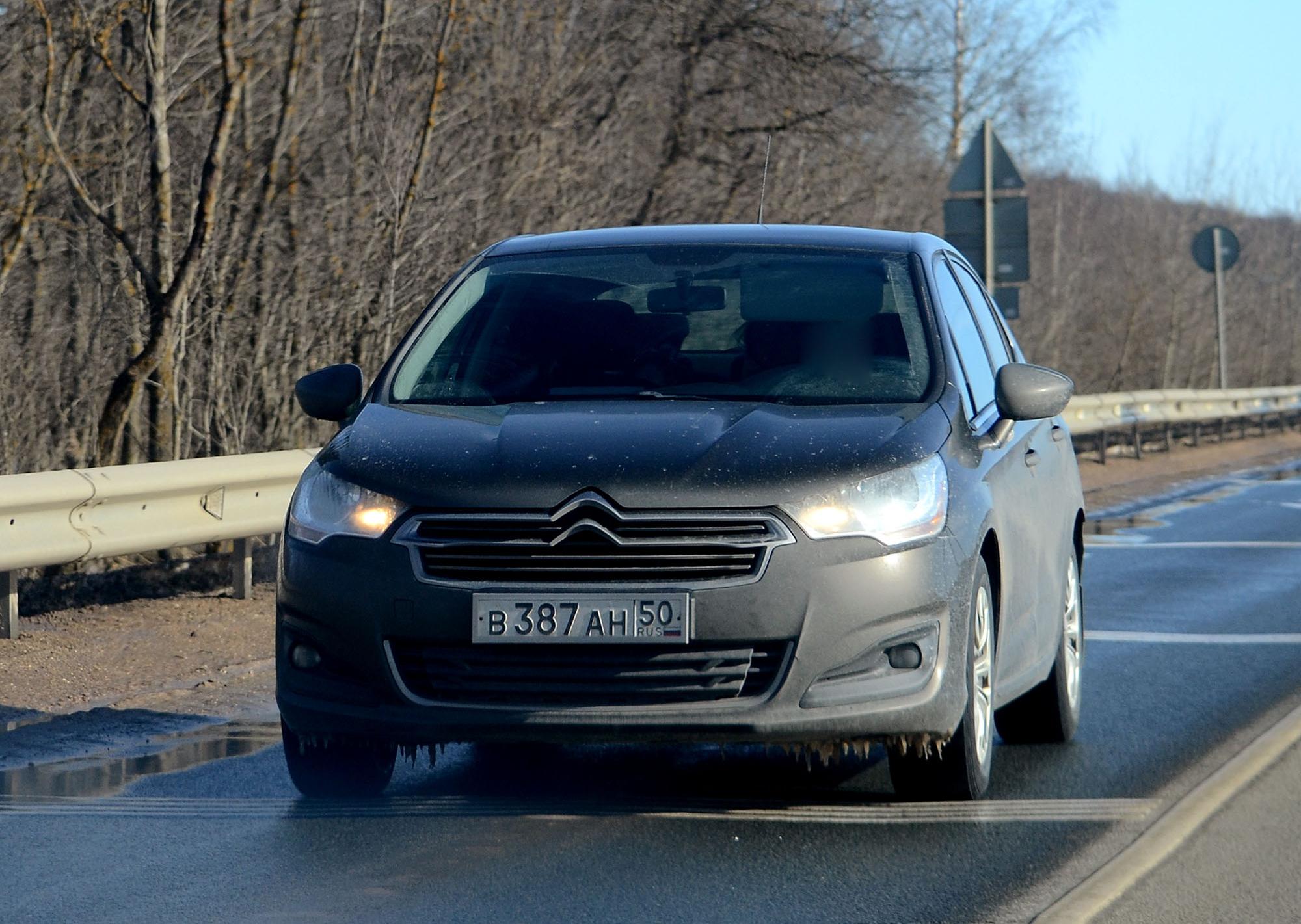 Автомобиль госномер В387АН50