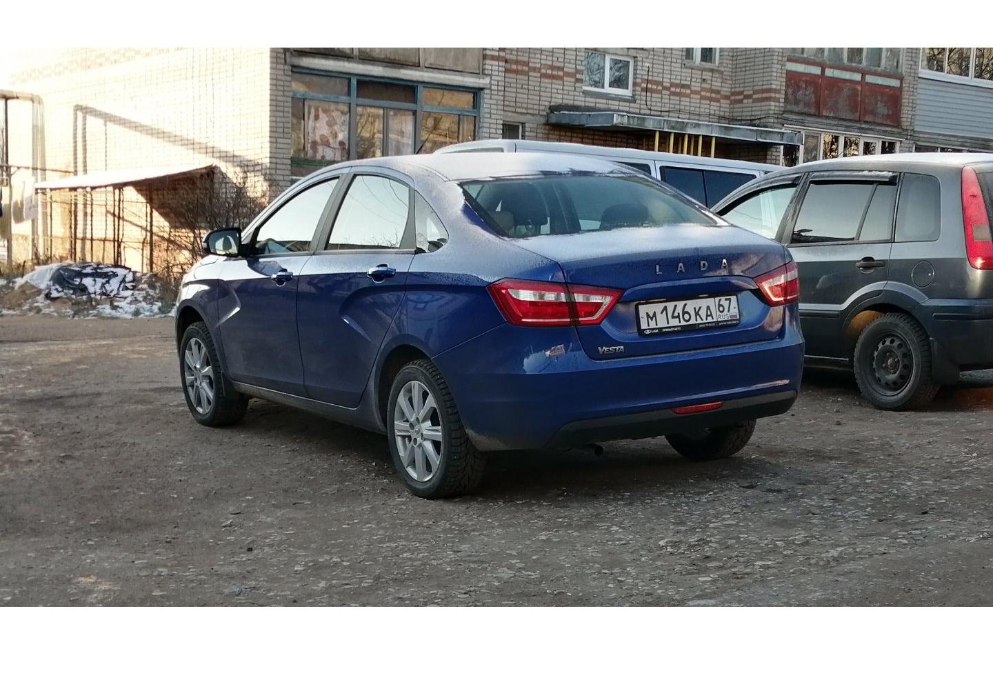 Автомобиль госномер М146КА67