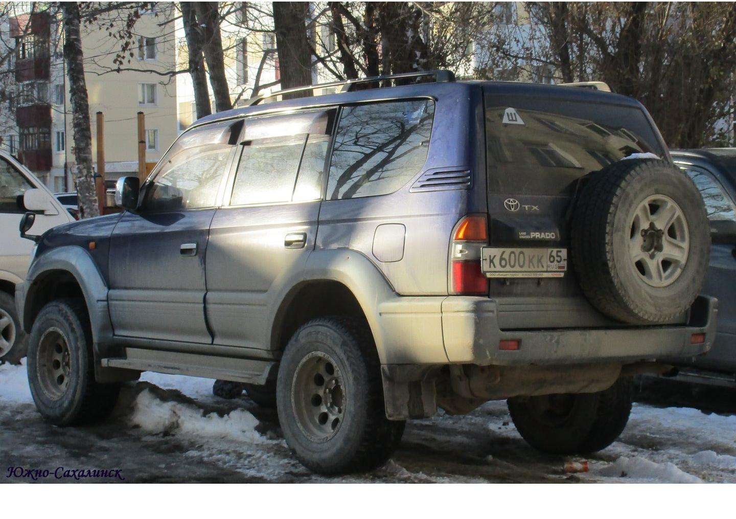 Автомобиль госномер К600КК65